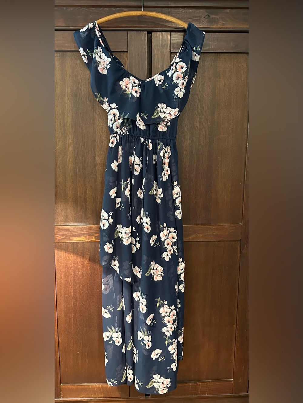 Vintage Abercrombie & Fitch • maxi dress • floral